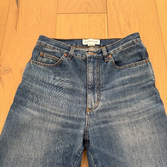 Victoria Beckham Relaxed Curved Jeans - Picture 6 of 12